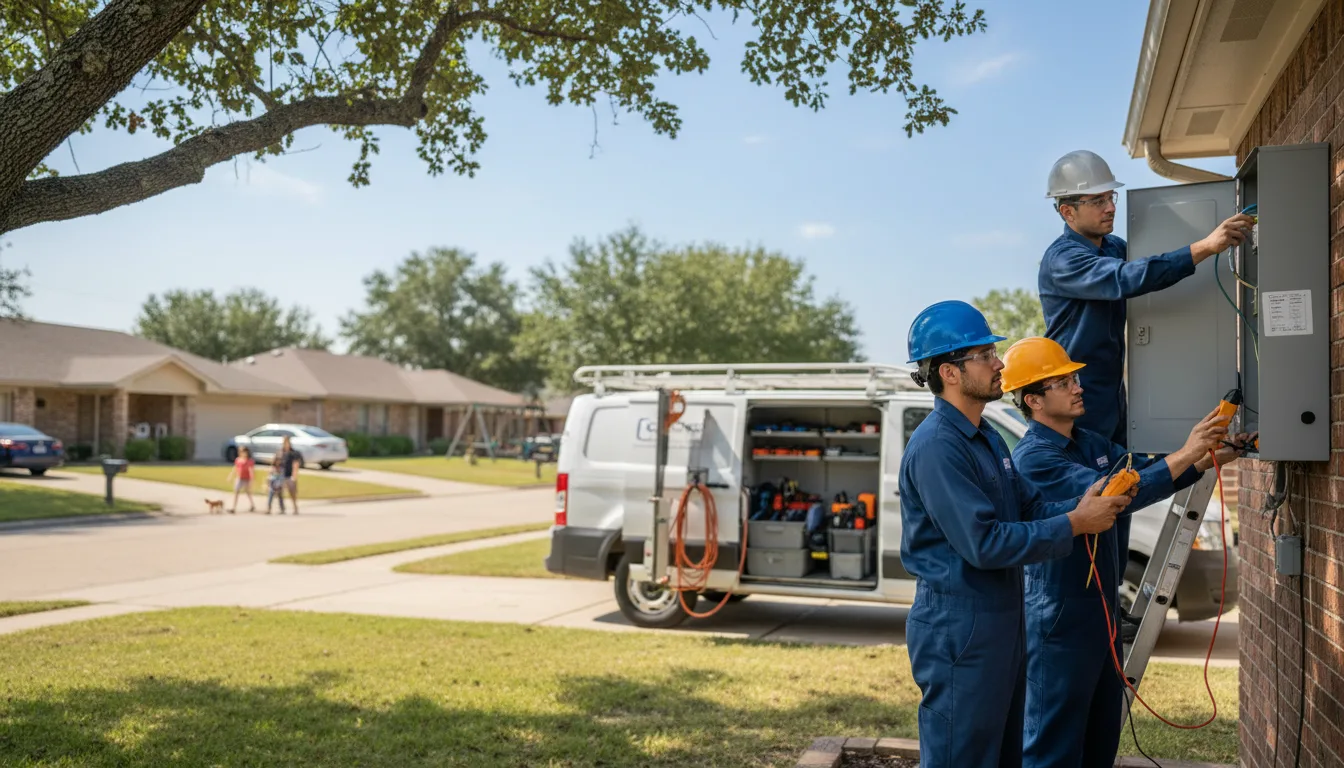 Certified electrician providing emergency electrical services in North Tonawanda, NY